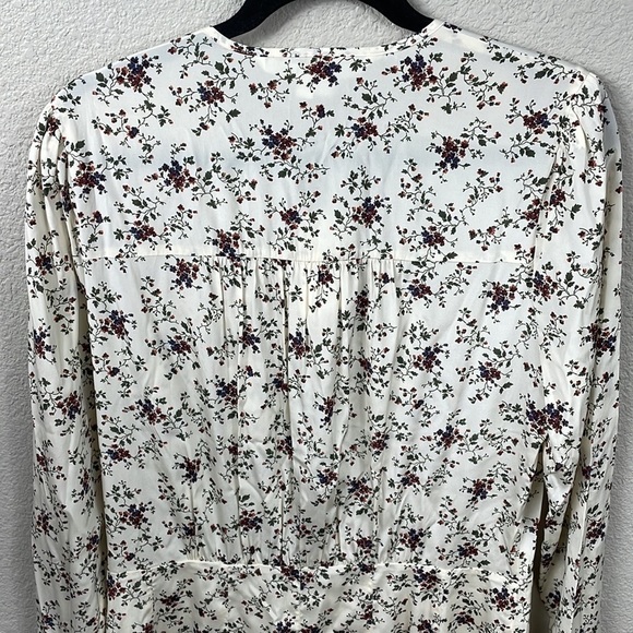 NWT Veronica Beard Riggins Dress Silk Floral Whitestone Mini Sz 12 - Picture 9 of 15